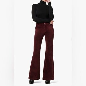 Joe's Jeans The Molly High Rise Flare Trouser Jeans in Velvet NWT